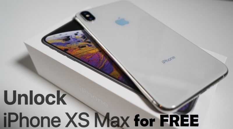 UNLOCK IPHONE XS MAX FREE
